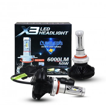 LICHIDARE STOC :Set Becuri LED Auto X3, 50W, 6000Lm, 6500k LICHIDARE STOC :Set Becuri LED Auto X3, 50W, 6000Lm, 6500k