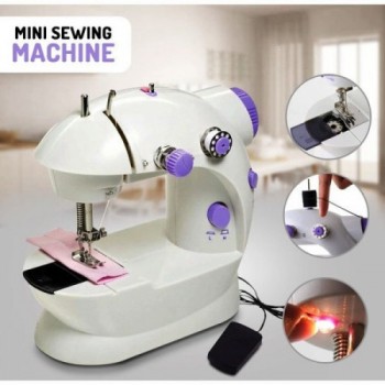 LICHIDARE STOC:Masina de cusut portabila 4 In 1 Mini Sewing, Alba LICHIDARE STOC:Masina de cusut portabila 4 In 1 Mini Sewing, Alba