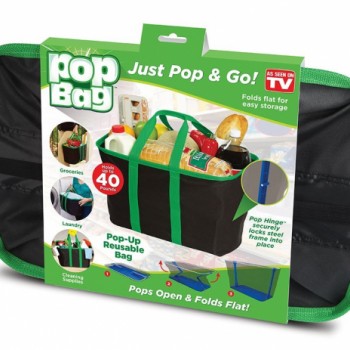 LICHIDARE STOC: Sacosa reutilizabila pliabila - Pop Bag