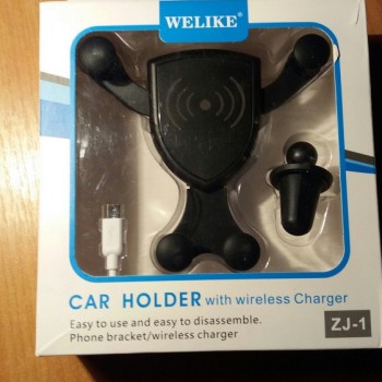 LICHIDARE STOC : Suport telefon cu incarcare wireless Welike ZJ-1 LICHIDARE STOC : Suport telefon cu incarcare wireless Welike ZJ-1