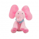 Jucarie Interactiva Elefant Peek A Boo Complet Roz, cod  0350 ( Jucarii )