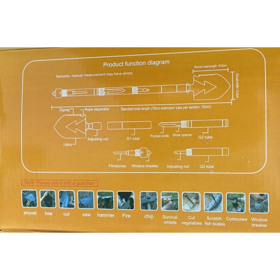 Lopata pliabila multifunctionala, Cod 0650zd - Truse scule si unelte -wowreduceri.ro Lopata pliabila multifunctionala, Cod 0650zd ( Truse scule si unelte )