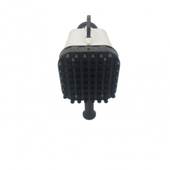 Pistol de facut baloane, tip Bazooka, cu baterii, 60 de Orificii, design compact, Gri-Negru, cod 0250 Pistol de facut baloane, tip Bazooka, cu baterii, 60 de Orificii, design compact, Gri-Negru, cod 0250