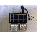 Kit Lanterna cu panou solar,  2 proiectoare LED, GDLITE, GD-30 ( Lampi solare )