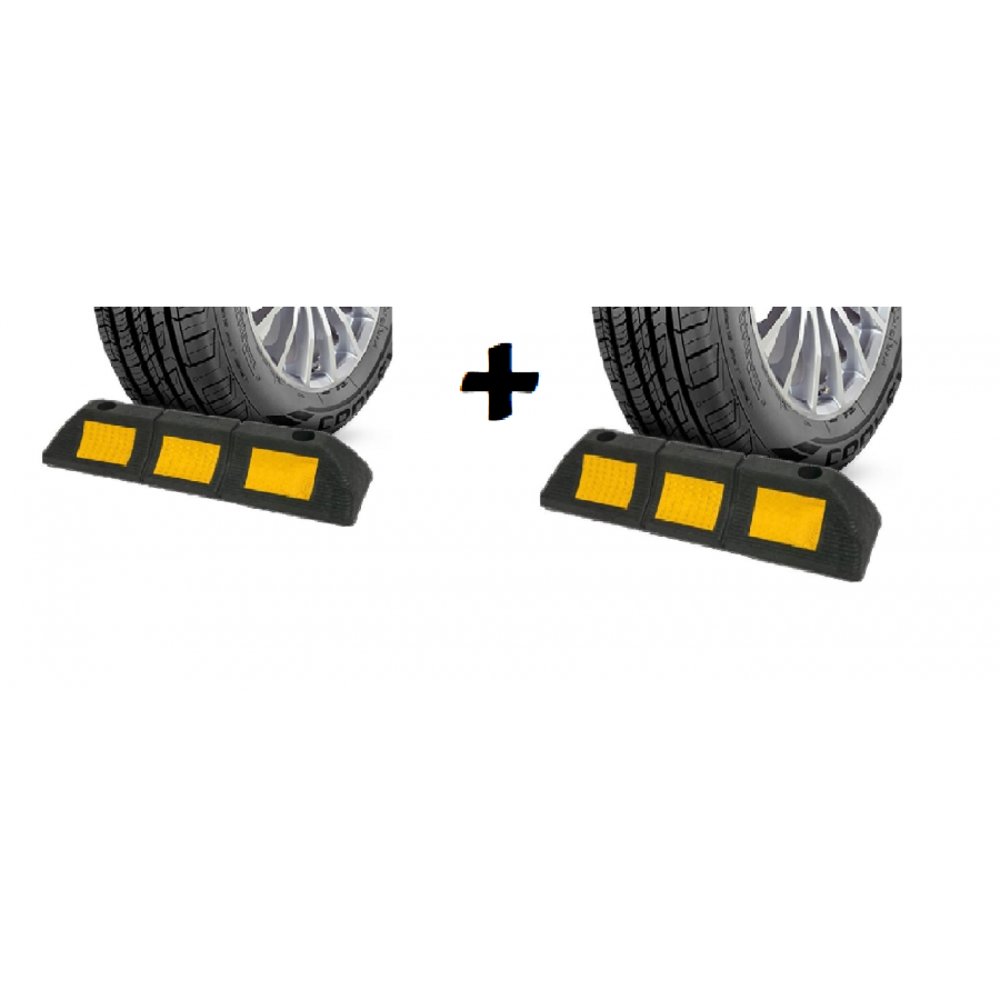 Oferta 2 Buc x Opritor Roti Auto Pentru Parcare Reflectorizant, 48 cm, Negru/Galben - Truse scule si unelte -wowreduceri.ro Oferta 2 Buc x Opritor Roti Auto Pentru Parcare Reflectorizant, 48 cm, Negru/Galben ( Truse scule si unelte )