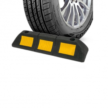 Opritor Roti Auto Pentru Parcare Reflectorizant, 48 cm, Negru/Galben Opritor Roti Auto Pentru Parcare Reflectorizant, 48 cm, Negru/Galben