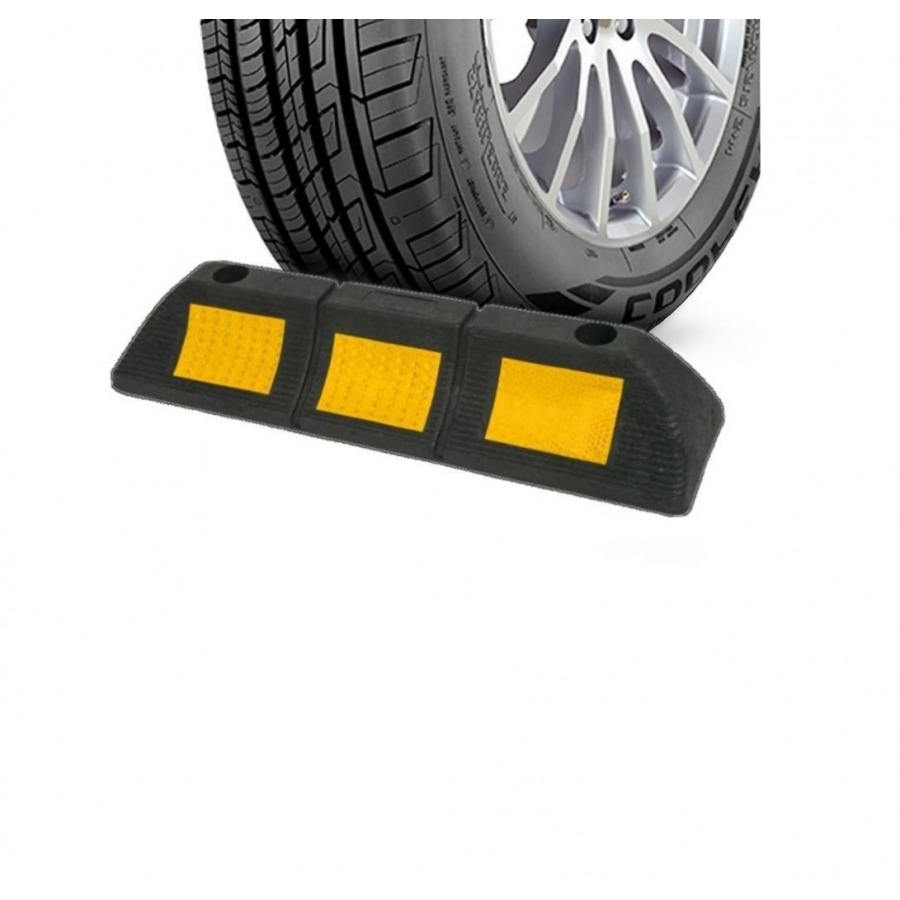 Opritor Roti Auto Pentru Parcare Reflectorizant, 48 cm, Negru/Galben - Truse scule si unelte -wowreduceri.ro Opritor Roti Auto Pentru Parcare Reflectorizant, 48 cm, Negru/Galben ( Truse scule si unelte )