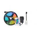 Banda LED RGB Multicolor cu Telecomanda, 5 metri lungime, 12 V - Auto-Moto -wowreduceri.ro Banda LED RGB Multicolor cu Telecomanda, 5 metri lungime, 12 V ( Auto-Moto )