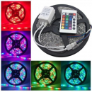 Promotie cu 2 Benzi LED RGB Multicolor, 5 metri lungime, cu Telecomanda, Multiple Programe Iluminare Promotie cu 2 Benzi LED RGB Multicolor, 5 metri lungime, cu Telecomanda, Multiple Programe Iluminare