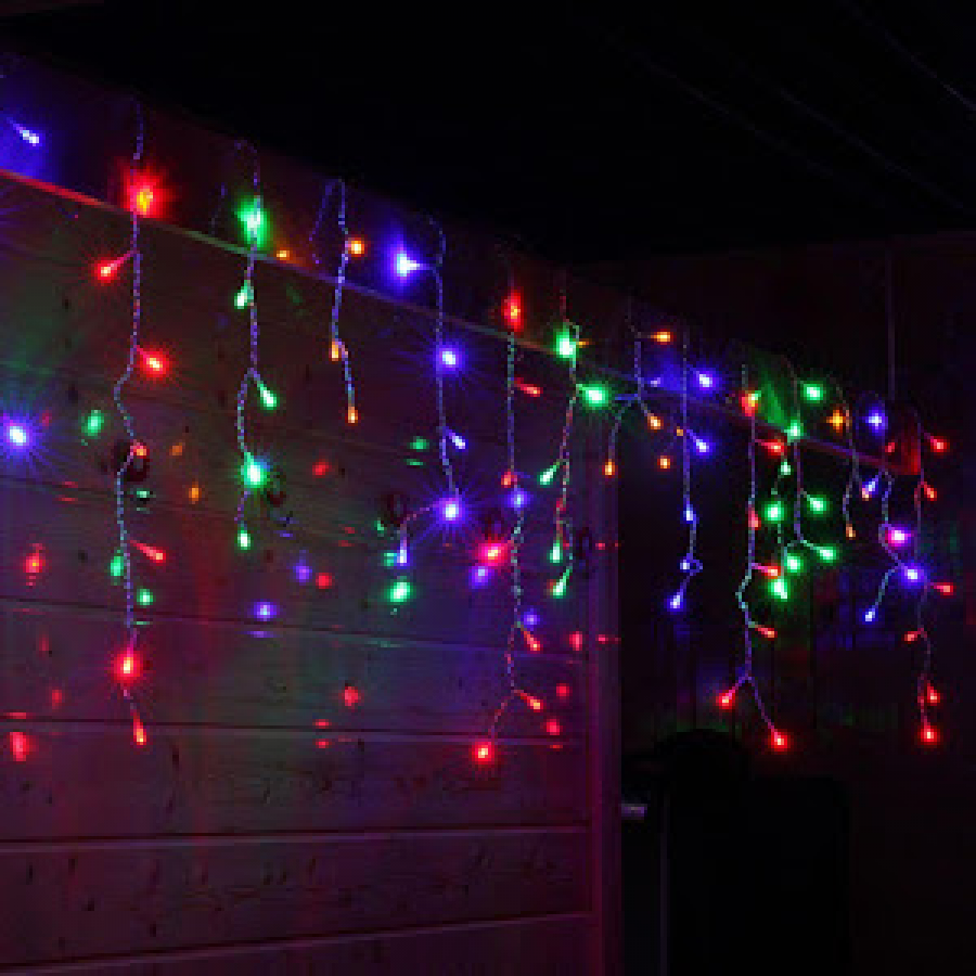 Instalatie de Craciun, plasa colorata, Cod 233 ( Brazi )