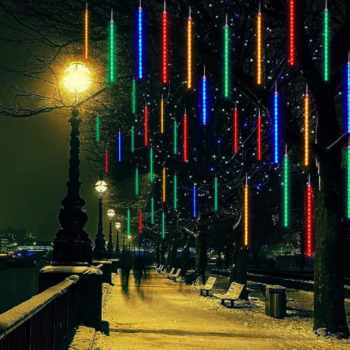 Instalație  de exterior cu 8 țurțuri 50 cm lungime, Instalație 8 tuburi Instalație  de exterior cu 8 țurțuri 50 cm lungime, Instalație 8 tuburi