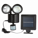 Lampa Solara Dubla cu Senzor Crepuscular si Senzor de Miscare ( Lampi solare )