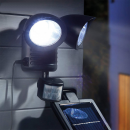 Lampa Solara Dubla cu Senzor Crepuscular si Senzor de Miscare ( Lampi solare )