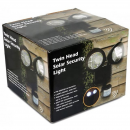 Lampa Solara Dubla cu Senzor Crepuscular si Senzor de Miscare ( Lampi solare )