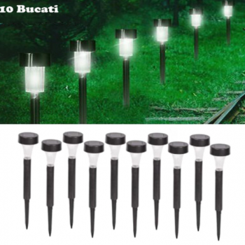 Set 10 Lampi Solare Pentru Gradina, Cod 0350zd Set 10 Lampi Solare Pentru Gradina, Cod 0350zd