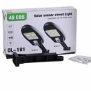 Lampa solara de perete, 48 COB, CL181- 6 Leduri si senzor miscare ( Lampi solare )