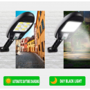 Lampa solara de perete, 48 COB, CL181-4 Leduri si senzor miscare ( Lampi solare )