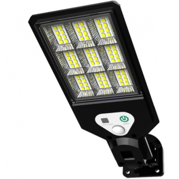 Lampa solara de perete,117 COB, 9 leduri, cu senzor de miscare Lampa solara de perete,117 COB, 9 leduri, cu senzor de miscare