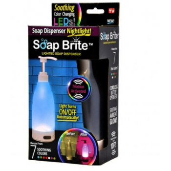 Dozator sapun soap brite cu lumina led senzor de miscare,400ml Dozator sapun soap brite cu lumina led senzor de miscare,400ml