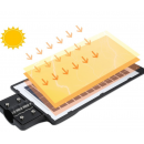 Lampa Solara stradala, Jortan, 300W, Led, corp iluminat exterior, cu incarcare solara, panou fotovoltaic, telecomanda, Cod 01350 W ( Lampi solare )