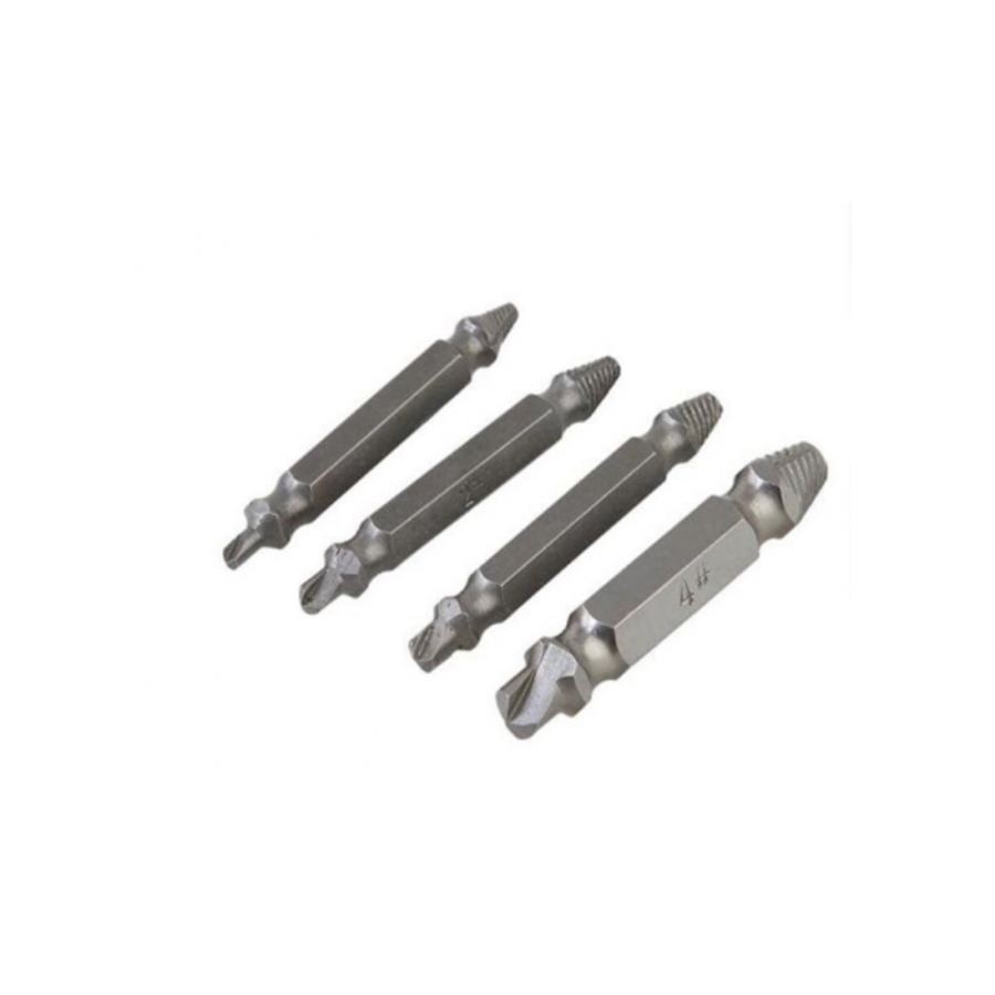 Set 4 extractoare pentru suruburi Speed Out - Truse scule si unelte -wowreduceri.ro Set 4 extractoare pentru suruburi Speed Out ( Truse scule si unelte )