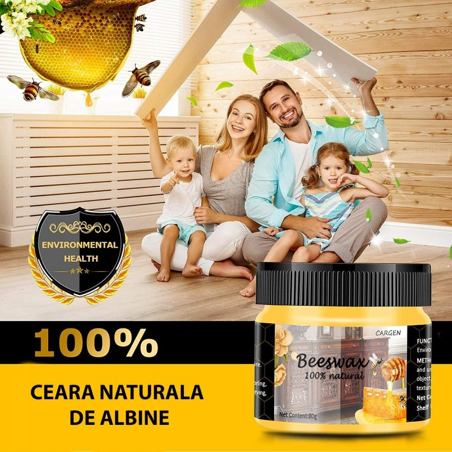 Ceara de albine pentru lemn si mobilier Beeswax - Bucatarie -wowreduceri.ro Ceara de albine pentru lemn si mobilier Beeswax ( Bucatarie )