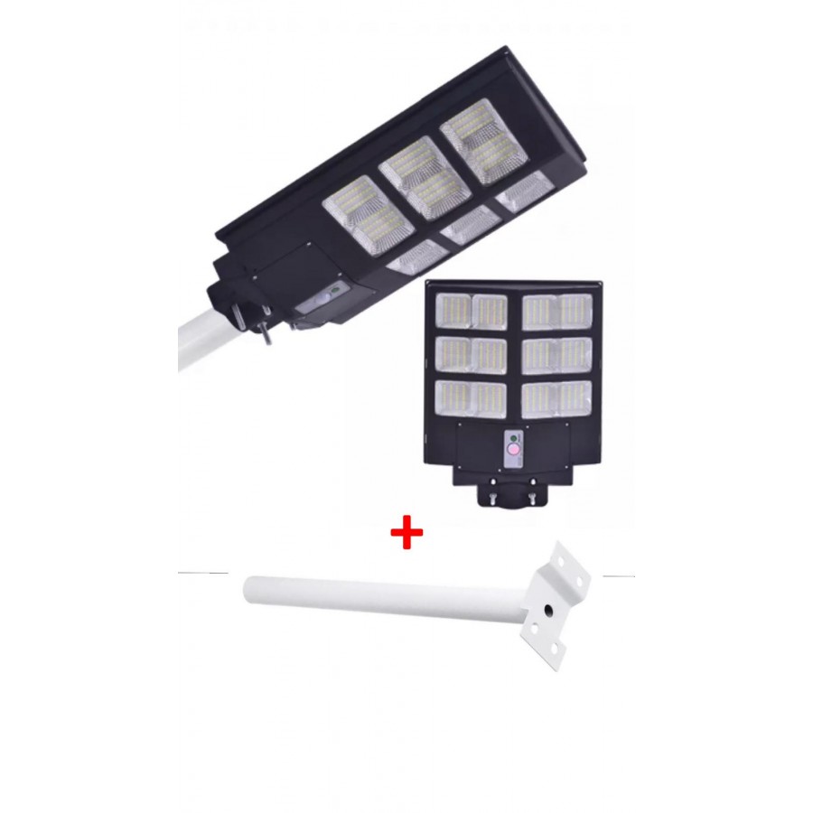 Lampa Stradala cu Incarcare Solara Jortan, 600W - 12 cadrane, Panou Solar Incorporat, acumulator intern, telecomanda - Lampi solare -wowreduceri.ro Lampa Stradala cu Incarcare Solara Jortan, 600W - 12 cadrane, Panou Solar Incorporat, acumulator intern, telecomanda ( Lampi solare )