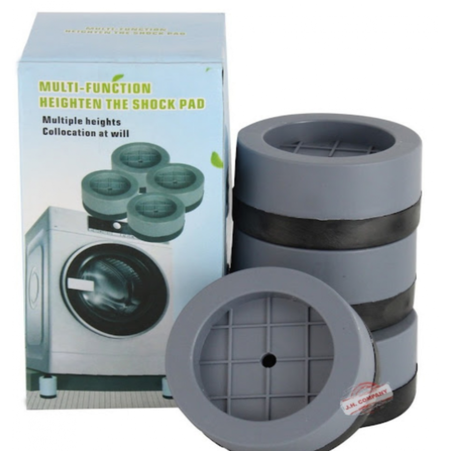 Set de 4 picioruse tampon anti-vibratie, suport anti-zgomot si antiderapante pentru electrocasnice/mobilier - Bucatarie -wowreduceri.ro Set de 4 picioruse tampon anti-vibratie, suport anti-zgomot si antiderapante pentru electrocasnice/mobilier ( Bucatarie )