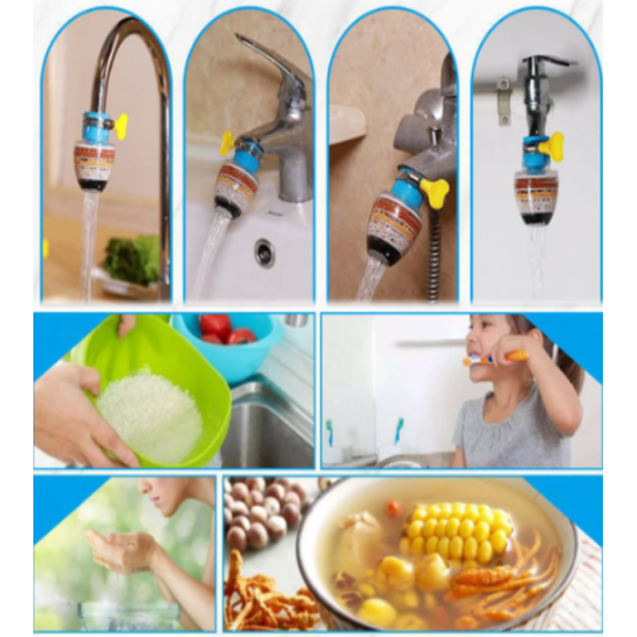 Mini robinet cu filtru de apa , in 5 straturi - Bucatarie -wowreduceri.ro Mini robinet cu filtru de apa , in 5 straturi ( Bucatarie )