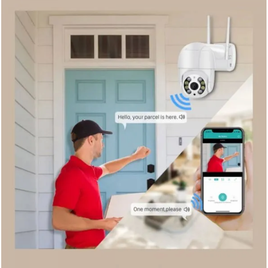 Camera de Supraveghere Jortan, JT-8160 QJ, IP 66, Smart Camera, Wifi IP Camera, cod JT 8160 QJ Camera de Supraveghere Jortan, JT-8160 QJ, IP 66, Smart Camera, Wifi IP Camera, cod JT 8160 QJ