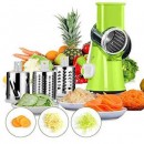 Razatoare Multifunctionala  Manuala Verde pentru fructe si legume cu 3 lame interschimbabile