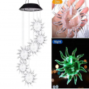 Lampa Solara Clopotei Vant, Model Soare, Multicolori ABS, IP64 Lampa Solara Clopotei Vant, Model Soare, Multicolori ABS, IP64