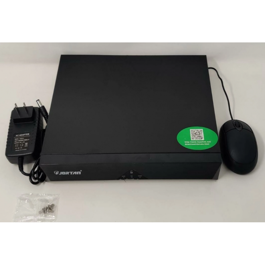 Kit de supraveghere cu 8 camere FULL CCTV AHD, de interior/exterior , JORTAN cu fir, 04800 ( Camere de supraveghere )