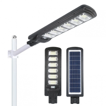 Lampa Solara 300W Jortan cu 6 cadrane, Picior metalic + Telecomanda