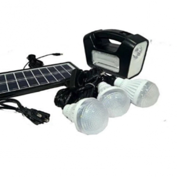 Kit Lanterna cu panou solar, 3 becuri LED SMD, GDLITE-3 Kit Lanterna cu panou solar, 3 becuri LED SMD, GDLITE-3