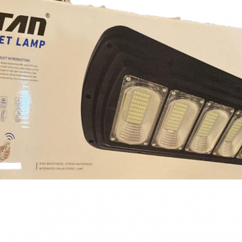 Lampa Solara 300W Jortan cu 6 cadrane, Picior metalic + Telecomanda