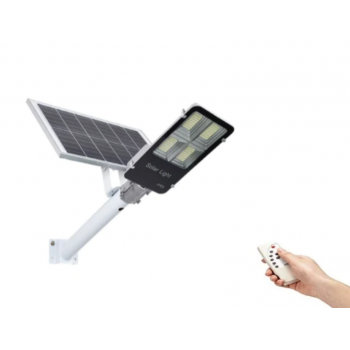 Lampa Stradala Proiector LED cu Incarcare Solara Jortan,4  cadrane, 300W ,  telecomanda+suport metalic Lampa Stradala Proiector LED cu Incarcare Solara Jortan,4  cadrane, 300W ,  telecomanda+suport metalic