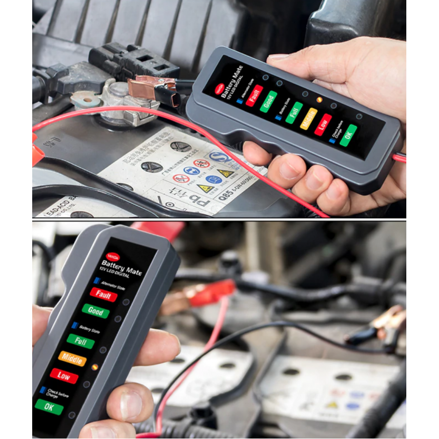 Aparat Tester Pentru Baterii Auto - Truse scule si unelte -wowreduceri.ro Aparat Tester Pentru Baterii Auto ( Truse scule si unelte )