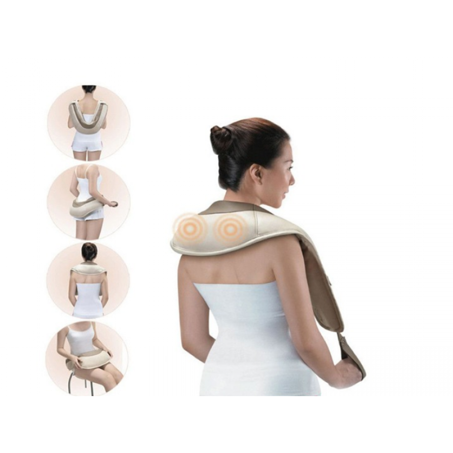Aparat De Masaj Cervical Tip Centura, Multiple Programe De Masaj, Intensitate Reglabila - Fitness -wowreduceri.ro Aparat De Masaj Cervical Tip Centura, Multiple Programe De Masaj, Intensitate Reglabila ( Fitness )
