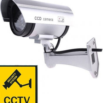 Camera de supraveghere falsa CCTV cu Led-uri, Dummy Ir Camera Camera de supraveghere falsa CCTV cu Led-uri, Dummy Ir Camera