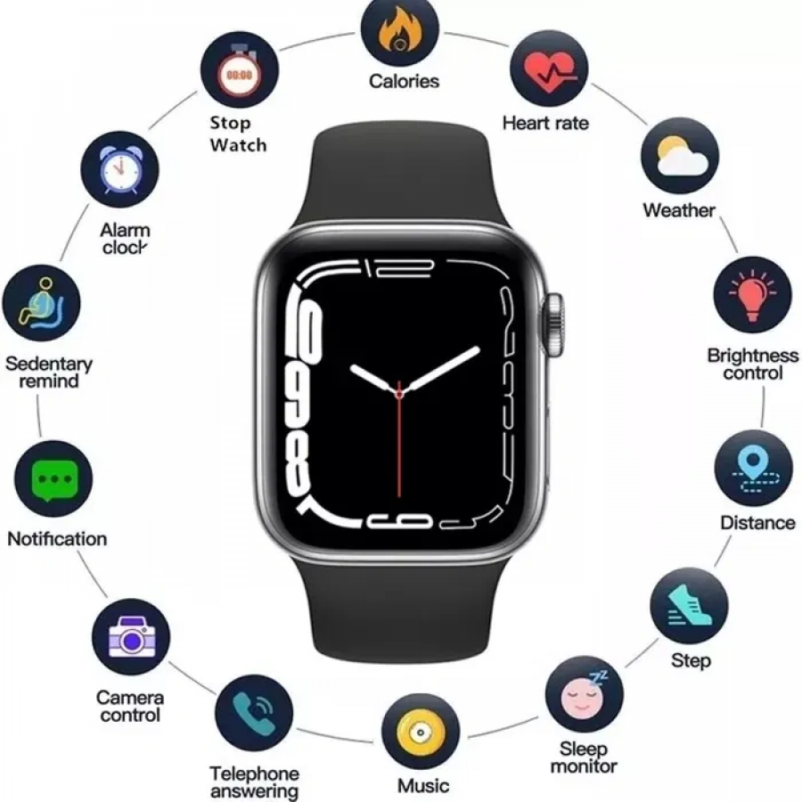Ceas Smart I7 PRO MAX Smartwatch, Ceas Pentru Telefoane Inteligente - Ceasuri -wowreduceri.ro Ceas Smart I7 PRO MAX Smartwatch, Ceas Pentru Telefoane Inteligente ( Ceasuri )