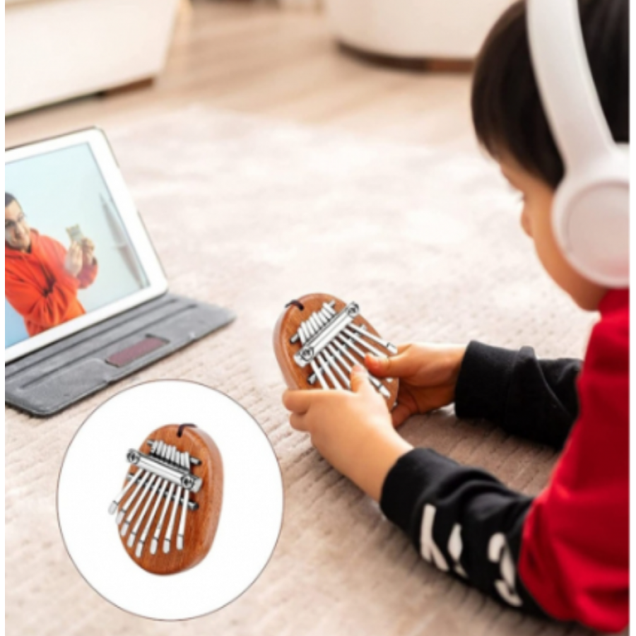 Mini Pian Kalimba cu 8 Clape ( Jucarii )