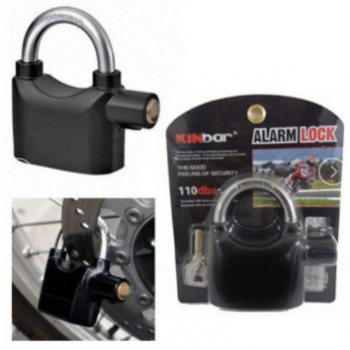 Lacat Alarm Lock 110dB, Cu Alarma si Senzor, Antiefractie  Lacat Alarm Lock 110dB, Cu Alarma si Senzor, Antiefractie