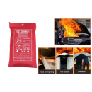 Patura Ignifuga Pentru Protectie Incendiu, 100 x 100 cm ( Activitati in aer liber )