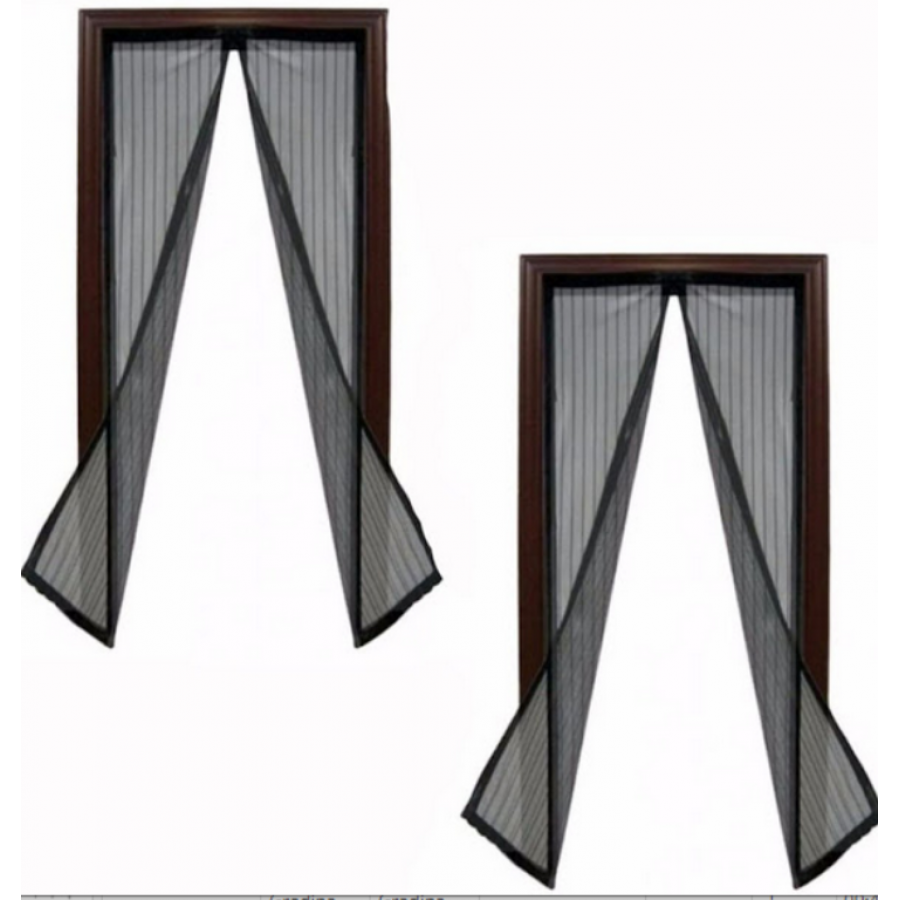 Oferta Promo -2 x Plasa de usa impotriva insectelor 100cm x 210cm ( Accesorii casa si gradina )