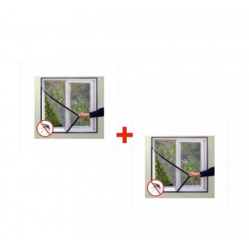 Oferta Promo -2 x Plasa de geam impotriva insectelor 130cm x150cm  Oferta Promo -2 x Plasa de geam impotriva insectelor 130cm x150cm