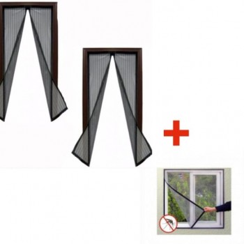 Oferta Promo - 2 x Plasa de usa impotriva insectelor 100cm x 210cm plus 1 Plasa de geam impotriva insectelor 130cm x150cm 	Oferta Promo - 2 x Plasa de usa impotriva insectelor 100cm x 210cm plus 1 Plasa de geam impotriva insectelor 130cm x150cm