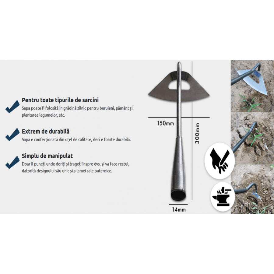 Unealtă grădinărit 1+1 GRATIS Sapaliga multifunctionala pentru scoaterea simplă a buruienilor și pentru sol - Accesorii casa si gradina -wowreduceri.ro Unealtă grădinărit 1+1 GRATIS Sapaliga multifunctionala pentru scoaterea simplă a buruienilor și pentru sol ( Accesorii casa si gradina )
