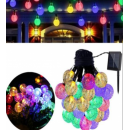 Instalatie Solara de exterior, cu 50 beculete LED, Model Globulete, lumini Multicolore, 7 jocuri de lumini - Brazi -wowreduceri.ro Instalatie Solara de exterior, cu 50 beculete LED, Model Globulete, lumini Multicolore, 7 jocuri de lumini ( Brazi )