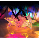 Instalatie Solara de exterior, cu 50 beculete LED, Model Stea cu cinci colturi, 7 metri, Multicolor - Brazi -wowreduceri.ro Instalatie Solara de exterior, cu 50 beculete LED, Model Stea cu cinci colturi, 7 metri, Multicolor ( Brazi )